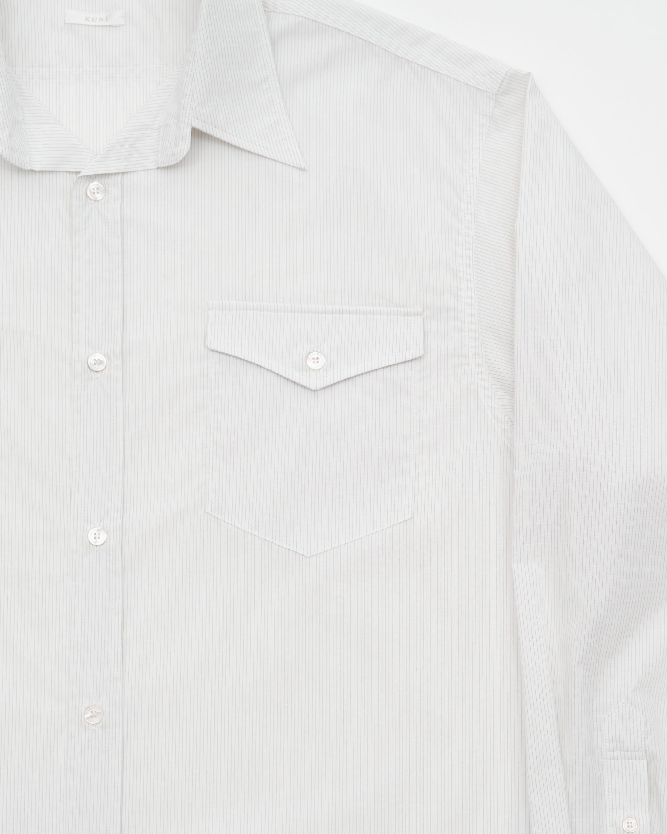 KUNI Western Shirt (Black Stripe)