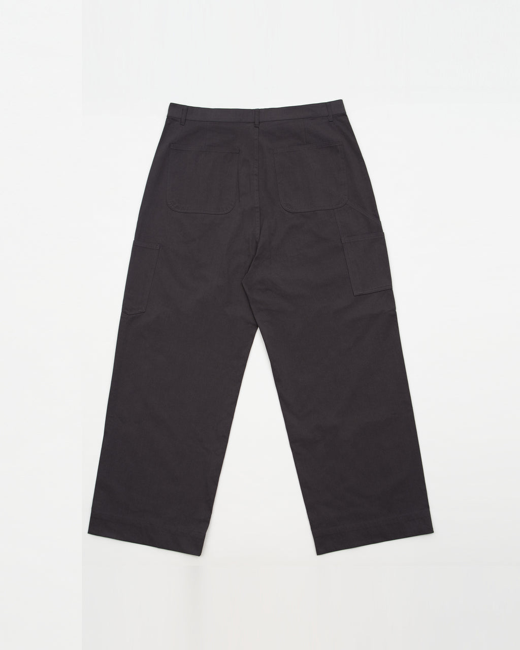 Kuni Pleats Work Pants (Charcoal)