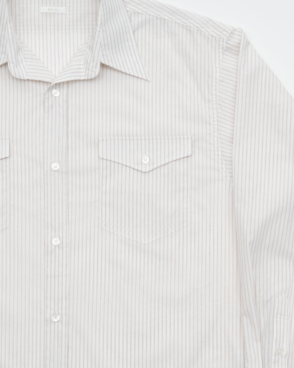Kuni Western Shirt (Red Stripe)