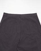Kuni Pleats Work Pants (Charcoal)