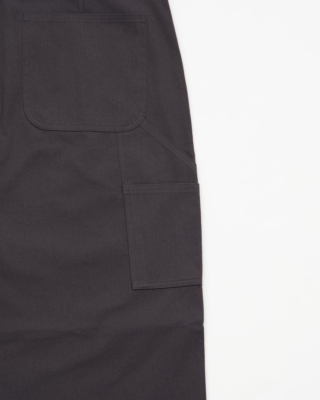 Kuni Pleats Work Pants (Charcoal)