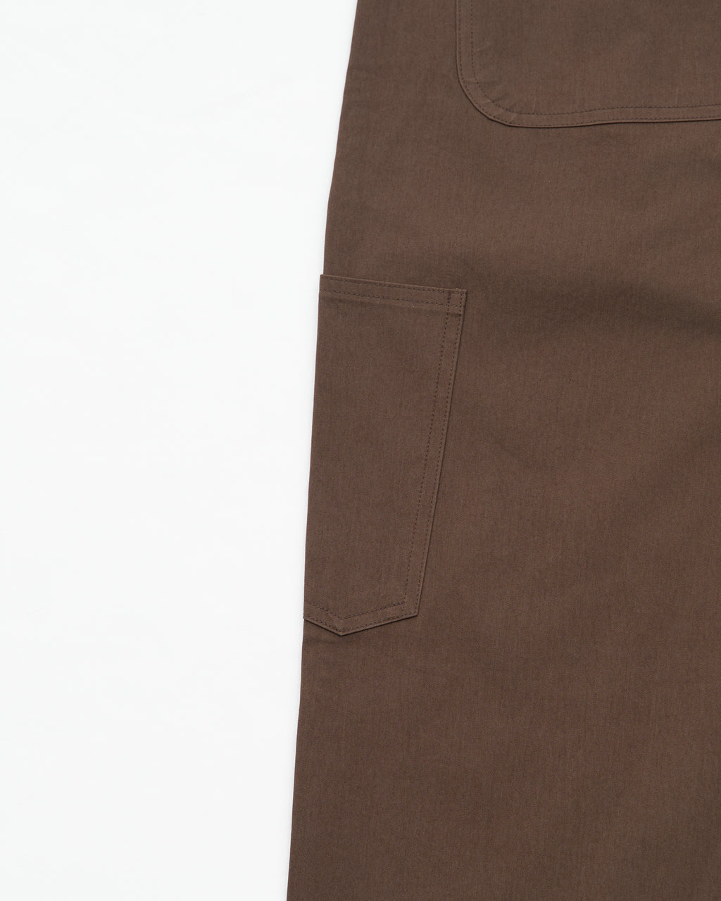 Kuni Pleats Work Pants (Brown)